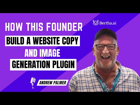 How founder this build a website copy and image generation plugin